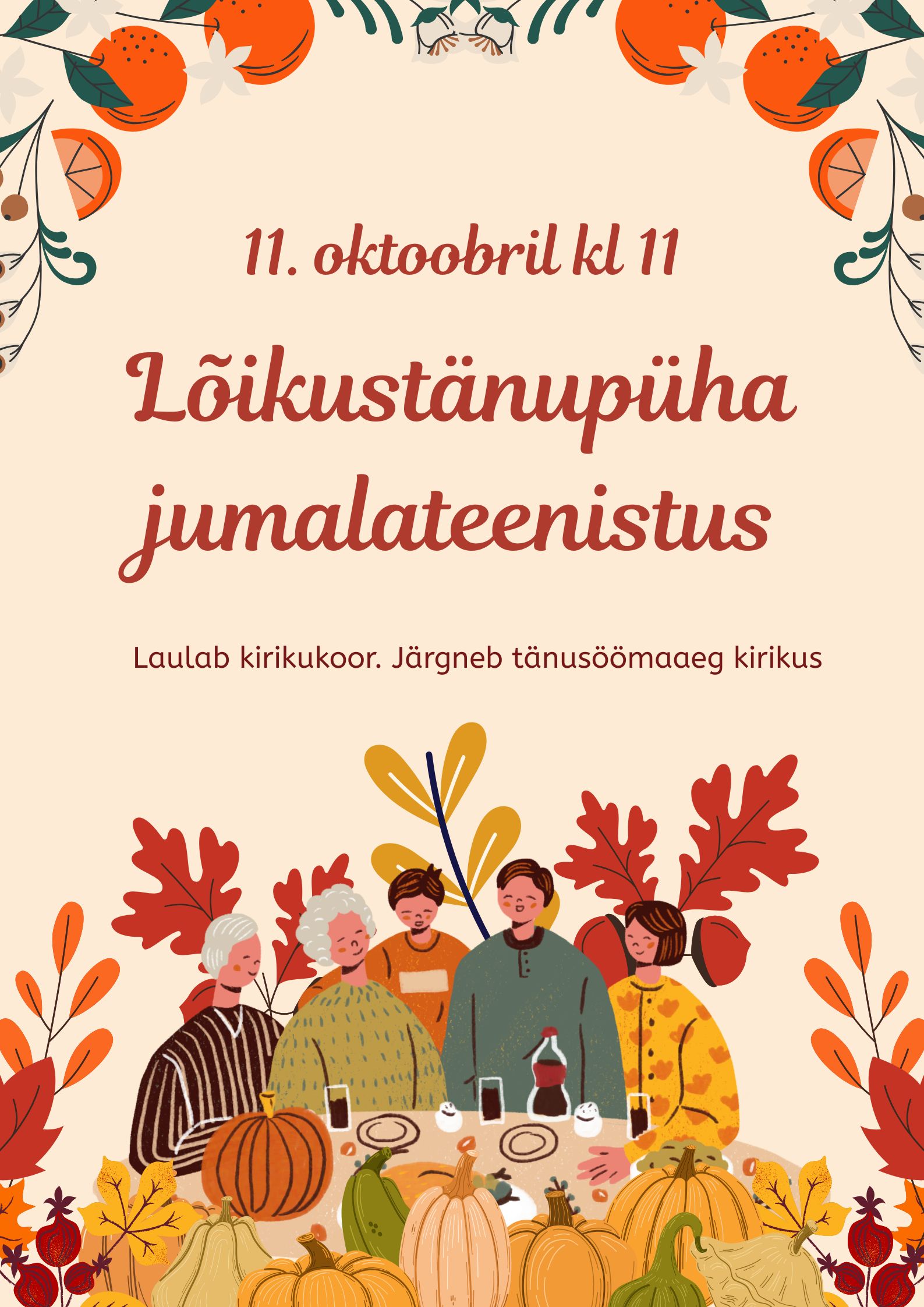 Leivapäev – tänu igapäevase leiva eest.