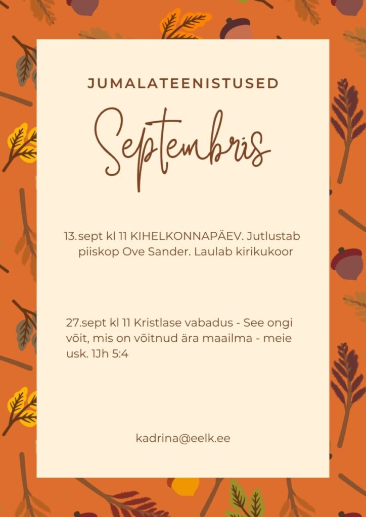 Septembri jumalateenistused